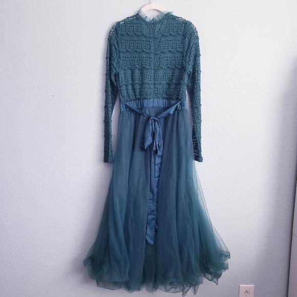 Baltic Born Lonnie Emerald Green Tulle Dress - Picture 4 of 4